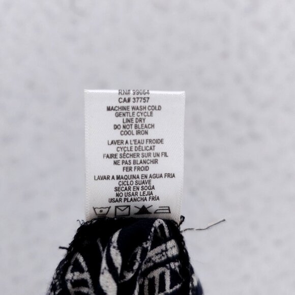 NWT RVCA Women's Chill Session Shorts Lightweight Black White Pattern SMALL - Picture 5 of 5